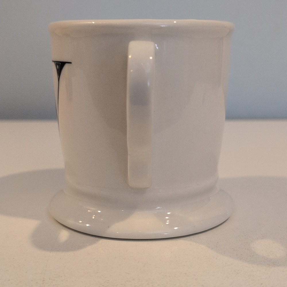 Anthropologie Ceramic 12 Ounce Monogram Initial W Coffee Mug - Picture 7 of 14
